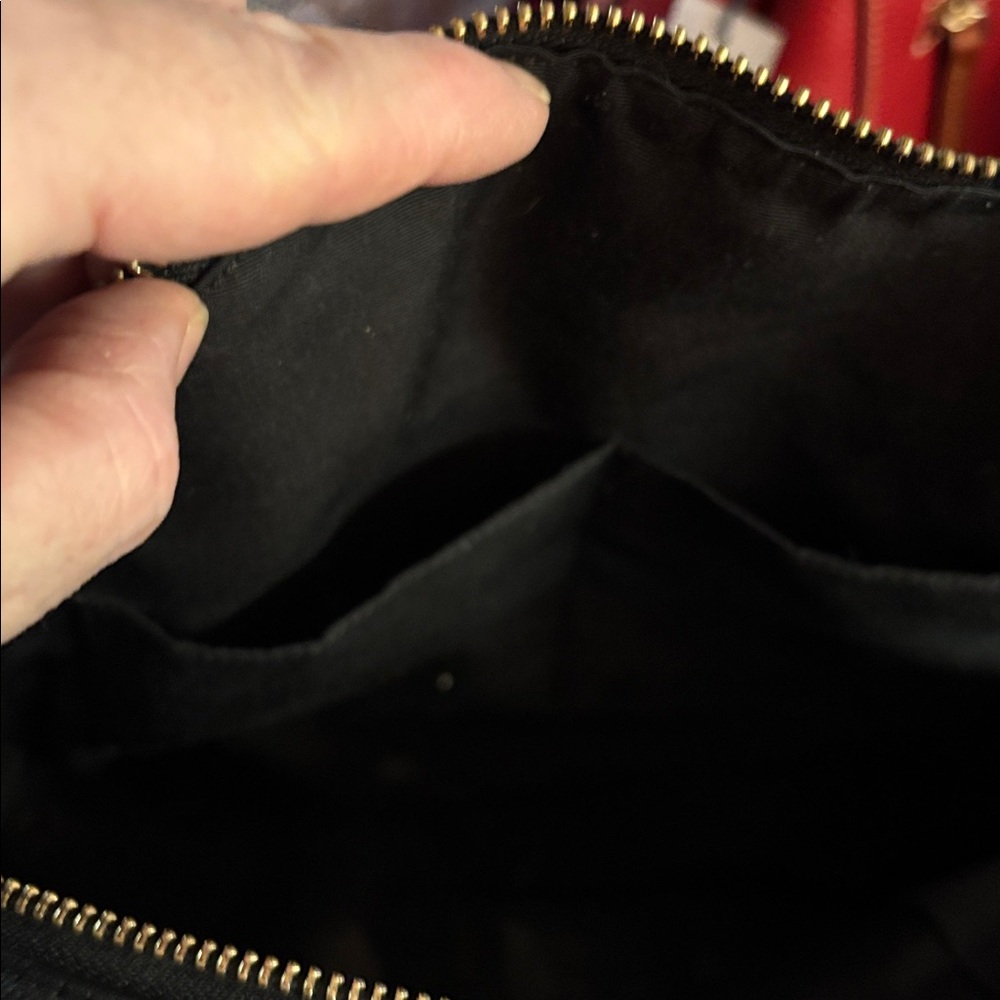 Coach black pebbled leather Charlie bag back pack - Picture 9 of 11